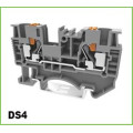 Doorvoer 4 mm2 Push-in Dinrail-connectoren