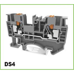 4mm2 푸시 인 Dinrail 터미널 커넥터 피드 스루