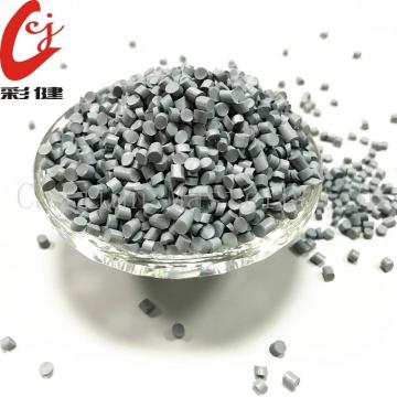 Grey Elastic Body Masterbatch Granules