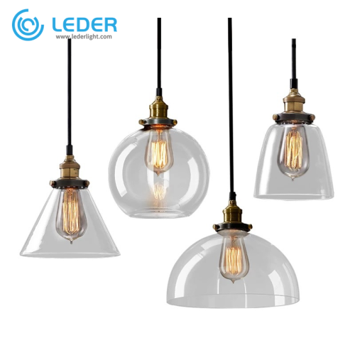 LEDER Low Hanging Pendant Lights