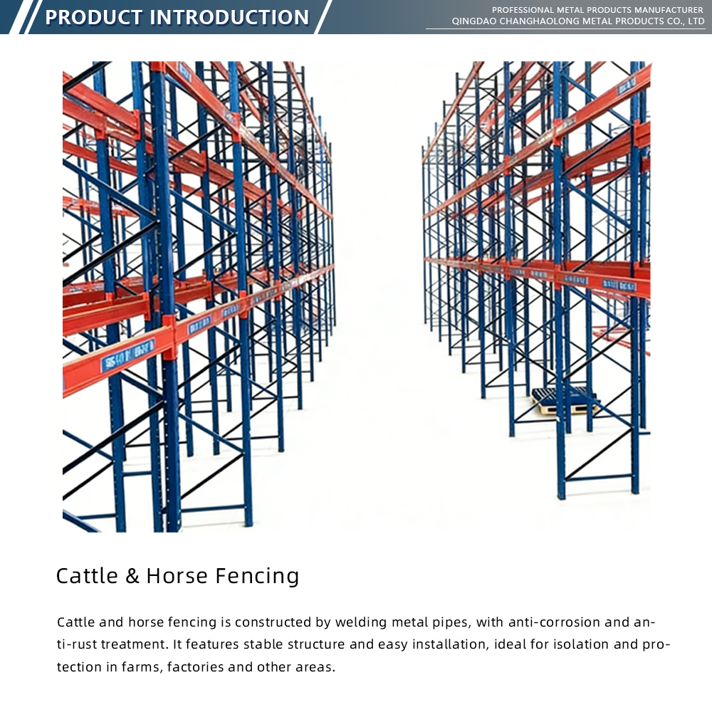 Warehouse Palletized Goods Storage Rack x