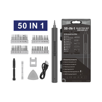 50-in-1 Precision Electric Screwdriver Set for Phone, Computer, and Camera Repairs