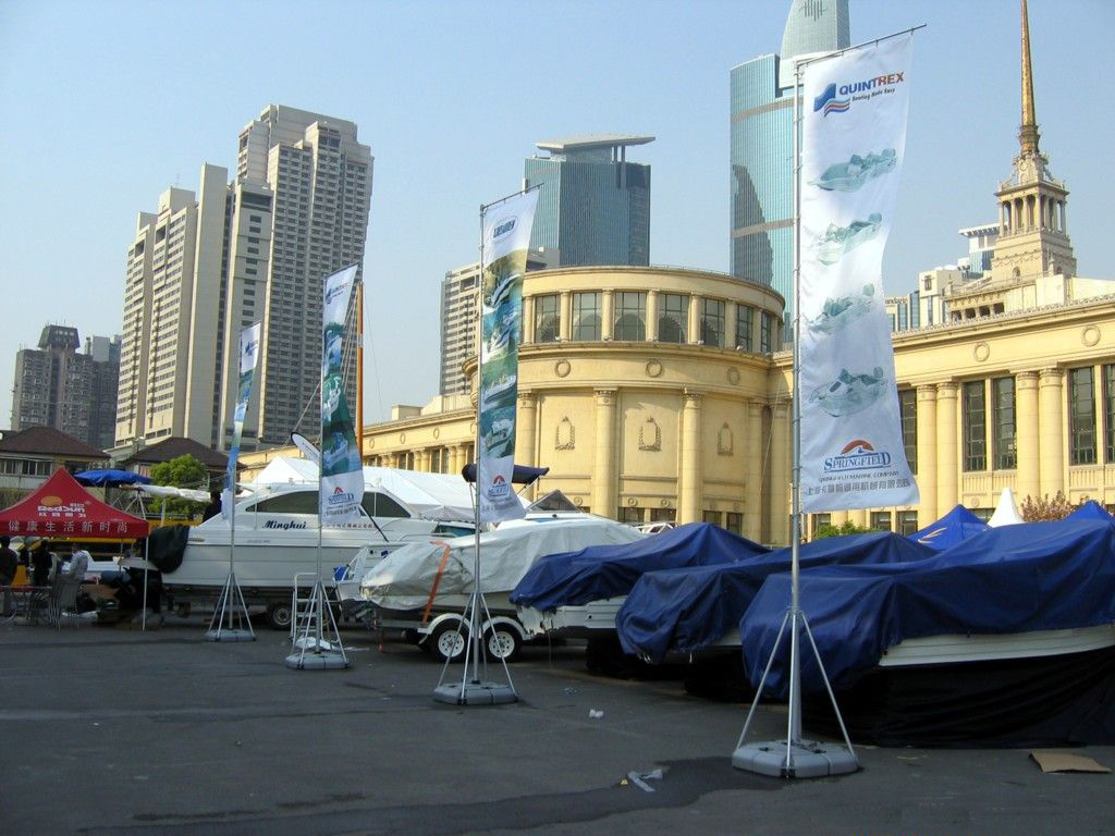 5 m rectangular banner flags