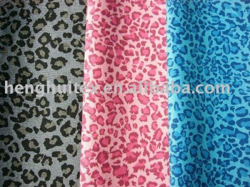 high quality knit TC 80/20 printed Single Jersey Fabric