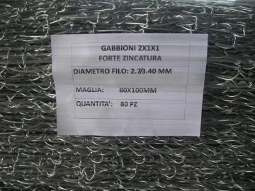 HEAVY ZINC HEXAGONAL MESH GABION