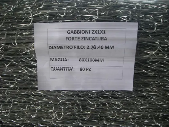 HEAVY ZINC HEXAGONAL MESH GABION