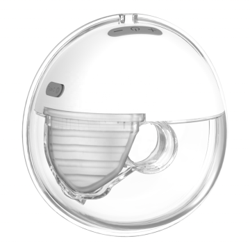 Hands-Free One-Piece Wearable Breast Pump