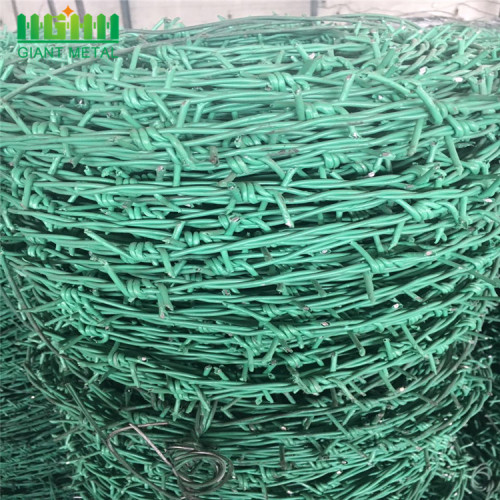Cerca de alambre de púas de acero de 2,5 mm para una gran protección
