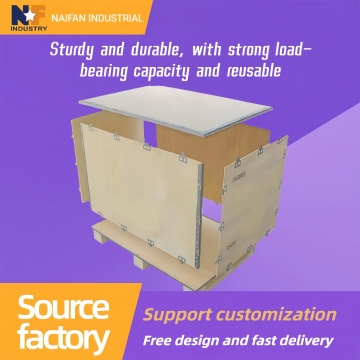 Cajas de madera resistentes para maquinaria industrial