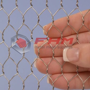 316 Stainless Steel Chicken Wire 1/2 Inch Lubang