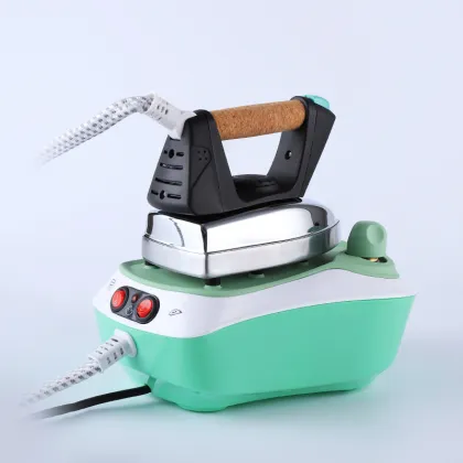 Classic Wooden Handle Steam Station & Iron - Vertical & Industrial Steam Iron