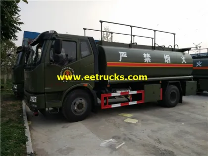 15m3 military Oil Tanker Trucks
