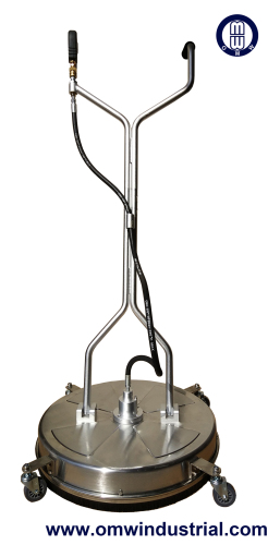 24" S.S. Surface Cleaner with Wheels 5000PSI