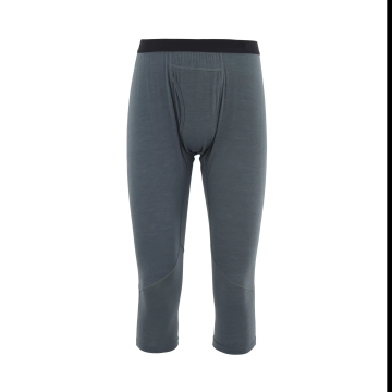 2024 New Wholesale Stretchy Men's Cozy 3/4 Thermal Winter Base Layer Leggings