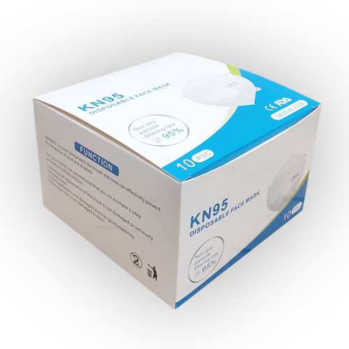 KN95 Customized Medical Mask Packaging Box