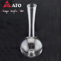 Ato borosilicato un distributore di vino in vetro di distributore chiaro