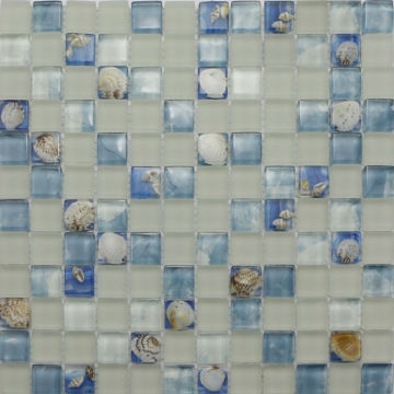 2014 Foshan Mosaic New Design Crystal Glass Mosaic Tile for Backsplash FTU4