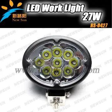 27W Cree LED Work Light bulb Fog light for Boat Truck Car Forklift 4x4