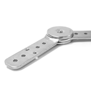 Adjustable Metal Single Ear Sofa Headrest Mechanism Hinge for Luxury Sofas