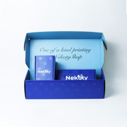 Printed Logo Kraft Customized Cardboard Mailing Boxes