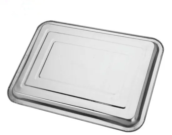 410 Stainless Steel Hotel Products Food Tray