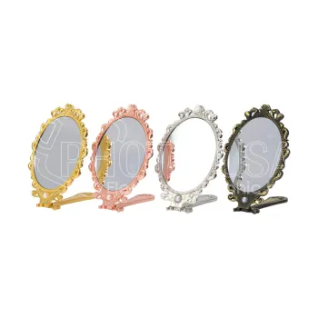 Custom Vintage Foldable Handheld Sublimation Makeup Mirror