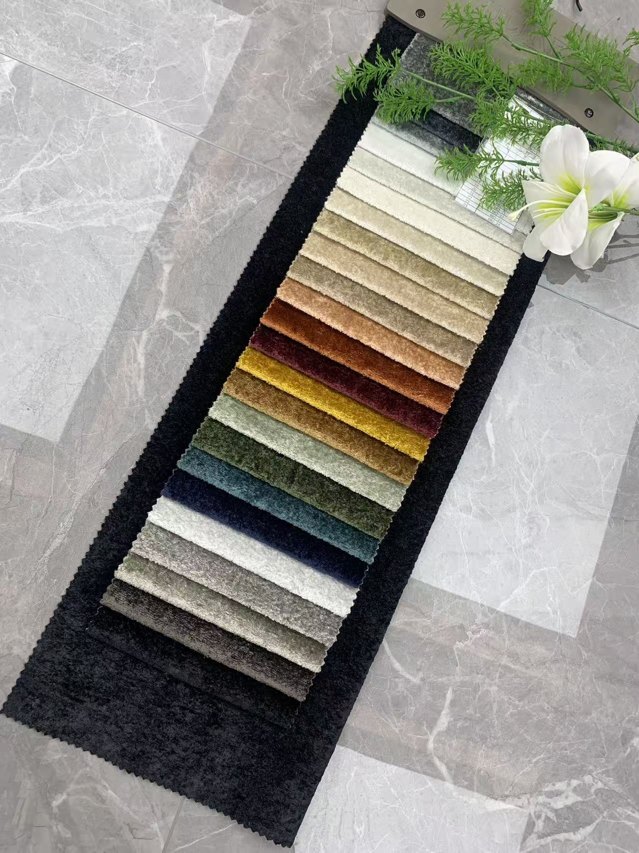 Velvet Upholstery Fabric for Sofa