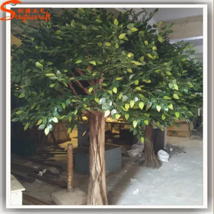 Larg different style and size of artificial ficus tree decorative tree artificial banyan tree for hotel decoration