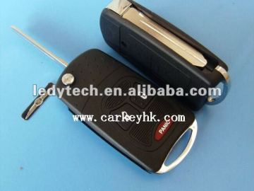 New Arrivals! Chrysler 2+1 buttons flip modified remote key shell case for chrysler 300c key