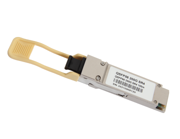 200 جم QSFP56 SR4 100M 850NM LC DUPLEX 200 GBPS جهاز الإرسال والاستقبال البصري