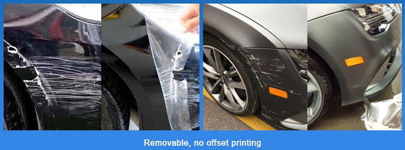Vehicle Protection Film Removable