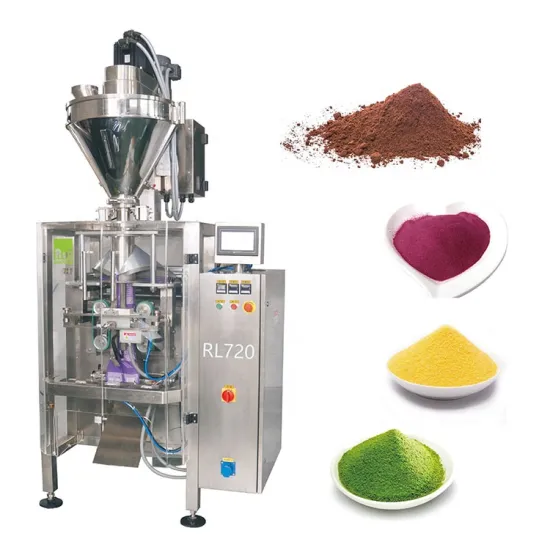 RL720 Automatic Small Sachets Bleaching Laundry Detergent Powder Packing Machine