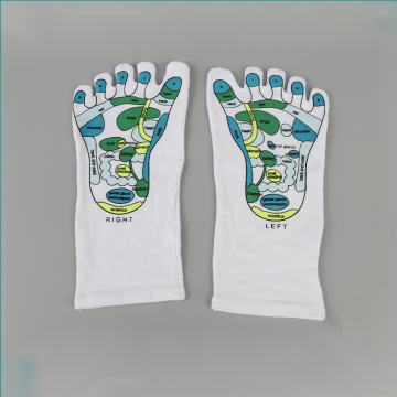 2022 Hot Selling Heated Acupuncture Reflexology Socks for Foot Massage