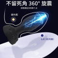 Plugue anal brinquedos sexuais vibratórios com rotação de 360°