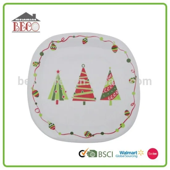 Party restaurant hot sales printing plastic plate