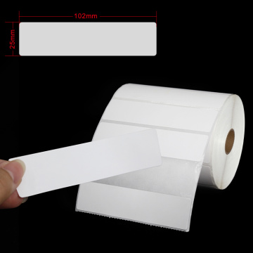 Blank Direct Thermal Barcode Label Roll