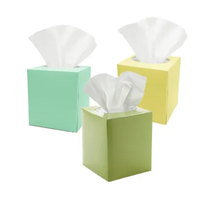 Ultra Soft Z-Fold Box Cube Facial Tissues
