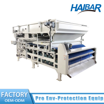 Triple-Belt Gravitational Thickening Dewatering HTE3-1250