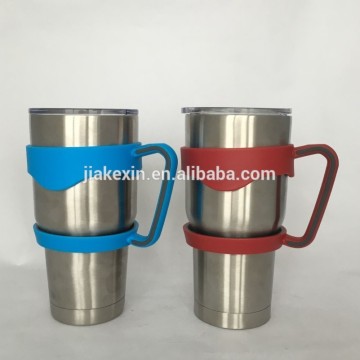 30oz Stainless Steel Double Wall Tumbler with Handle