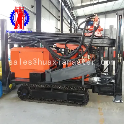 FY260 caterpillar pneumatic water well drilling rig/civil rock well drilling machinery equipment