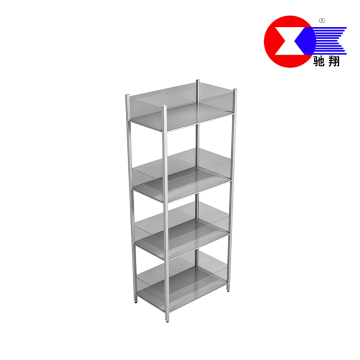 4-Tier Metal Floor Display Rack