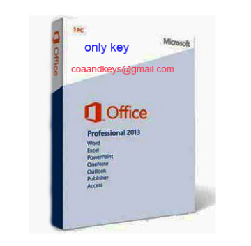 Office 2013 Professional FPP Key, Office 2013 Pro Retail Key