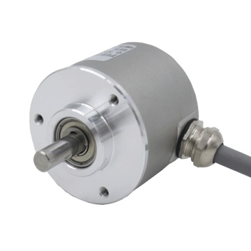PIB 406 Series 40mm Outer Dia 6mm Solid Shaft 2500 Pulse Optical Encoder Sensor