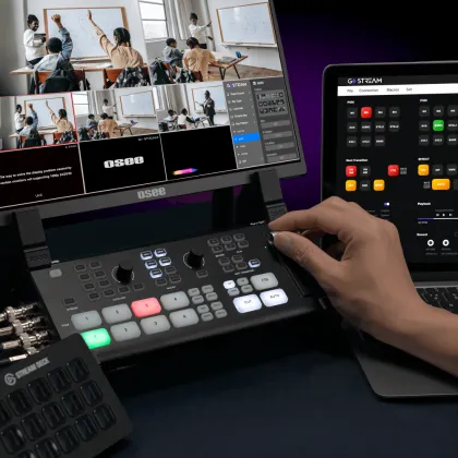 Osee GoStream Duet: Multiple Camera SDI HDMI Live Stream Video Mixer