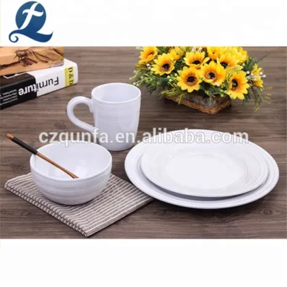 Stoneware Dinnerware Set Tableware For Office And House