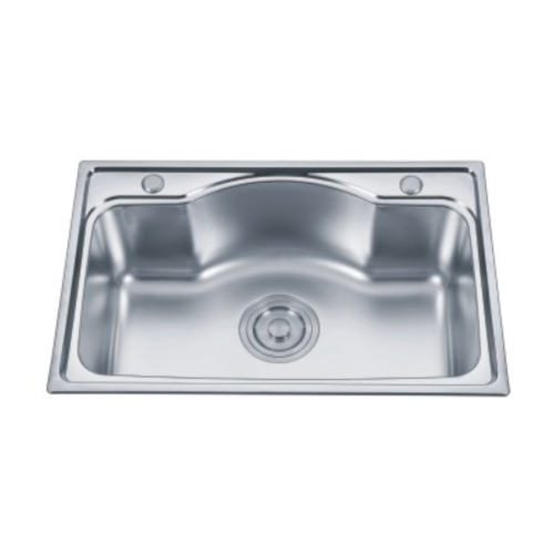 Chậu rửa bát đơn bằng thép không gỉ hợp thời trang