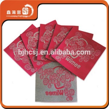 cheaper price custom fabric woven scarf label