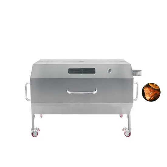 Grill Pig Outdoor Used Charcoal Grill Bbq Pig Lamb Spit Roast Roaster Rotisserie Grill