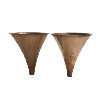 copper sheet metal spinning cone