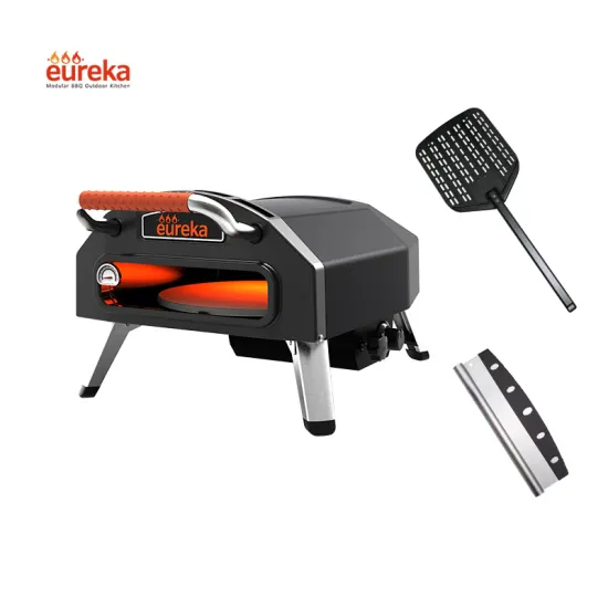 Wholesale outdoor DIY pizza portable small size table top gas pizza oven for camping